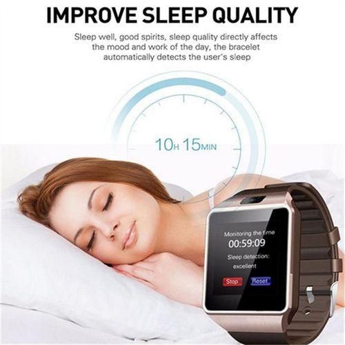 DZ09 Black Smart Watch Men Women IP67 Watch for Ios Android
