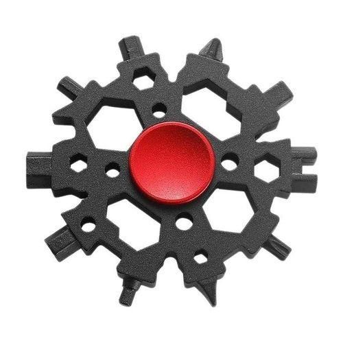 22In1 Snowflake Multitool Carbon Steel Snowflake Standard Multitool, Snowflake Wrench Gifts for Men B