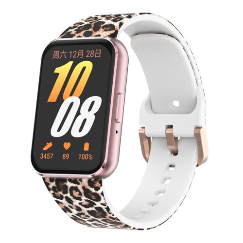 Silicone Strap for Samsung Galaxy Fit 3 Sport Printed Pattern Rubber Band Belt Bracelet