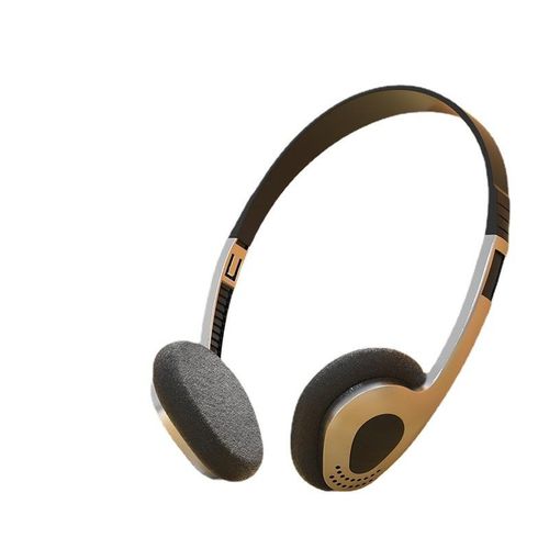 Xiaohong Book Blogger's Same Retro Classic Japanese Style Silver Wired Computer Head-Mounted Earphone Hot Girl Photo Props