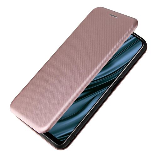 Applicable to Opporealme 8 Fashion Carbon Fiber All-Inclusive Phone Case Vivo V21 Flip Card Drop-Resistant Soft Cover