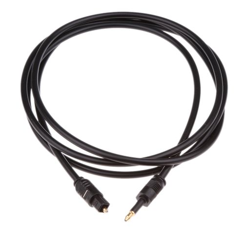 Male To 3.5mm Male Digital Optical Audio Cable   3ft