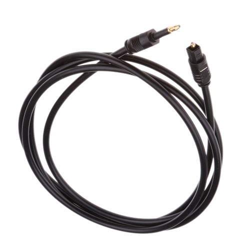 Male To 3.5mm Male Digital Optical Audio Cable   3ft
