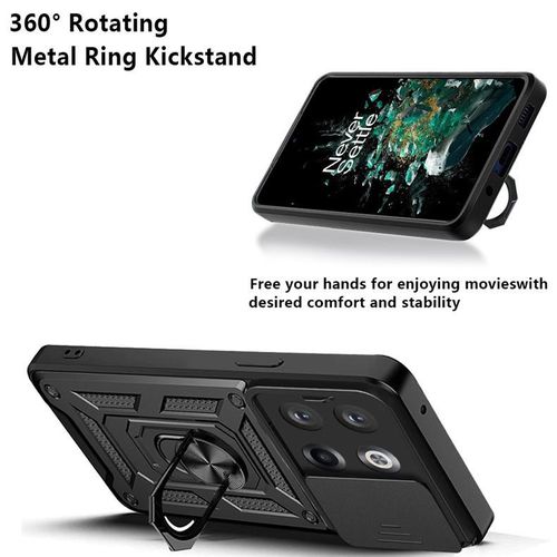 Applicable to One plus OnePlus 10T Shunjia Drop-Resistant Phone Case Nord N20 Car Ring Sliding Window Protective Cover