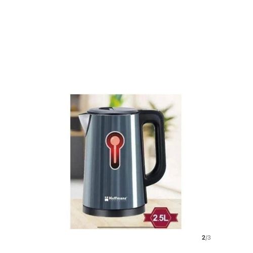 2.5Ltrs Electric Kettle / Tea Kettle / Water Boiler For Boiling Water Stainless Steel Double Wall Hot Water Boiler With Automatic Shut Off & Boil-Dry Protection - Multicolor