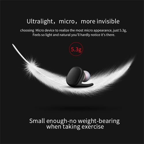 Wireless Touch Sports Earbuds Microphone Music Headphones