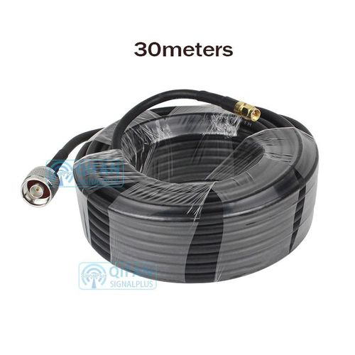 Factory wholesale  parabolic antenna coaxial cable extension wire LMR240 30meters N male to sma male wifi antenna extension cable
