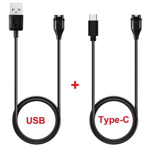 Garmin Watch Charging Cable 3ft Usb Type C Charger Data Transfer For Tactix 7/ Fenix 7x 6x 5x/ Forerunner 935 Venu 2 Plus