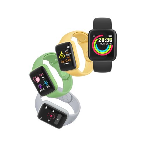 Y68 smart bracelet D20 Macaron new heart rate blood pressure multi-function Bluetooth watch