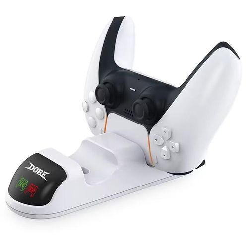 Charger For PS5 Controller Charging Station Dock For 5 LED Indicator Dual Type C USB Fast Charging Dock Compatible