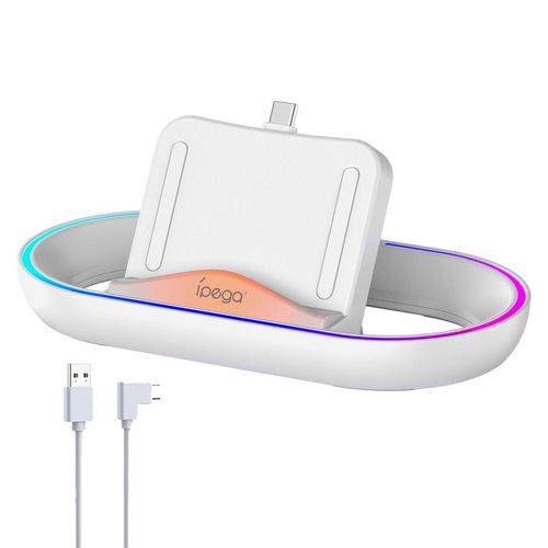 RGB Charging Dock Station for Portal Console Type-C Charger Stand Base Holder for PS5 PS Portal Accessories