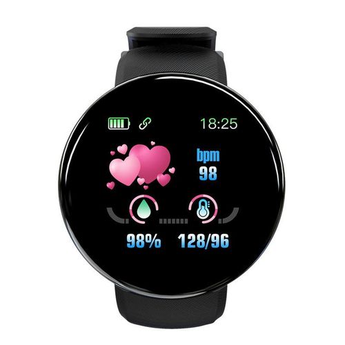 D18 round Screen Smart Bracelet Color Screen Bracelet Sport Step Counting Sleep Monitoring Heart Rate Sports Bracelet