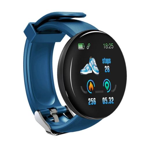 D18 round Screen Smart Bracelet Color Screen Bracelet Sport Step Counting Sleep Monitoring Heart Rate Sports Bracelet