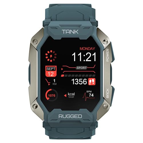 Cross-border KOSPET TANK M1 PRO Smart Watch Men Rugged Durable Outdoor Sports Fitness Anti M1 PRO blue NO5112