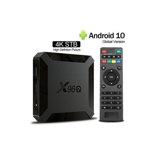 X96Q Android 10.0 Smart TV BOX 4GB 128GB Allwinner H313 Quad Core 4G WIFI 4K Set Top Box DSXQ