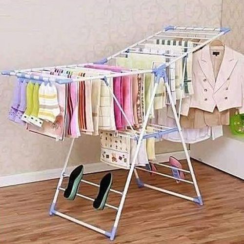 Home Fashion Clothes Drying Rack - Blue,White