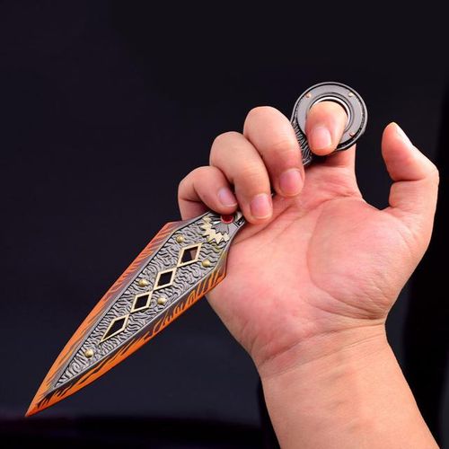 Legends Heirloom Wraith Kunai 22cm Game Metal Katana Ninja s Rotatable Melee Model Gifts Toys for Boys