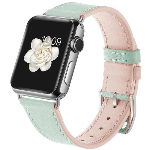 Myl-26bx Kebitt Genuine Women Single Tour Band For Watch 6 5 4 3 Double Color Strap 38mm 40mm 42mm 44mm