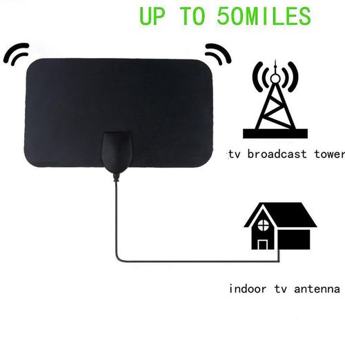 4K 25DB Indoor HD Signal Amplifier Digital TV Antenna Booster HDTV Conversion Head High Signal Capturing Cable