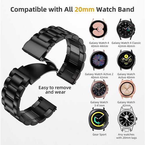 20mm 22mm Metal Strap For Samsung Galaxy Watch 6