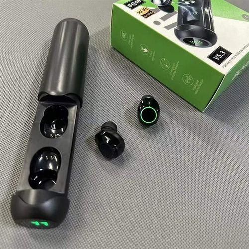 High Quality BQ40 Black Bluetooth Stereo Headphones LED Display Touch Headphones