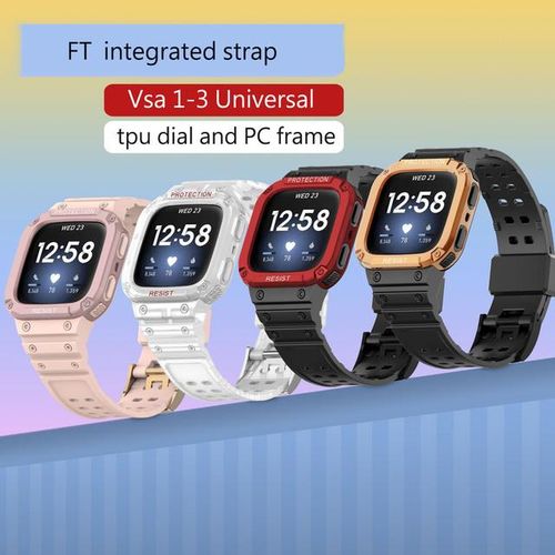 Suitable For Fb Vsa 123 All-In-One Strap Vsa Lt/ss Smart Watch Wristband Tpu
