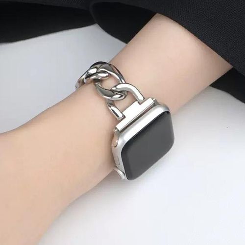 Stainless Steel Bracelet For Watch Band Se 8 7 6 5 4 3 2 1 45mm 49mm Men Women Rose Gold Watchbands For Iwatch 8 Ultra 7
