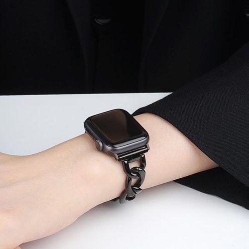 Stainless Steel Bracelet For Watch Band Se 8 7 6 5 4 3 2 1 45mm 49mm Men Women Rose Gold Watchbands For Iwatch 8 Ultra 7