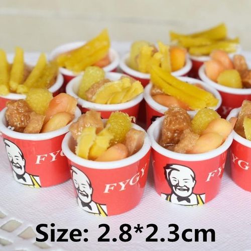 2PCS Mini Noddle / Syrup Bowl Miniature Dollhouse Chinese Food for 1/6 Blyth BJD Doll Pretend Play Kitchen Decor Toys