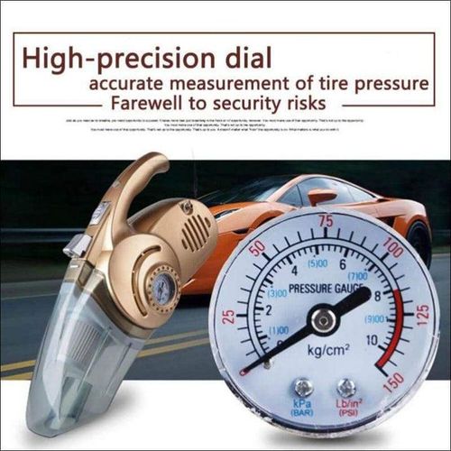 Electro Master Portable High Power Vacuum Car Cleaner With Great Suction Power-Multicolour