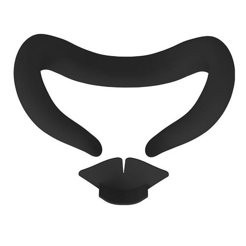 Silicone Face Cover For Meta Quest 3 Glasses Leak Proof VR Face Interface Protective Cover Sweat-proof Eye
