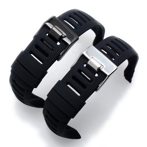Strap For Suunto Ambit 1 2 3 2r 2s Men's Watch Rubber Band Screwdriver Watch Accessories Black Watchbands