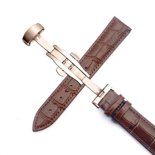 Watchband 14mm 16mm 18mm 19mm 20mm 21mm 22mm 24mm Genuine Leather Strap Men Universal Replacement Watch Band Watch Accessories