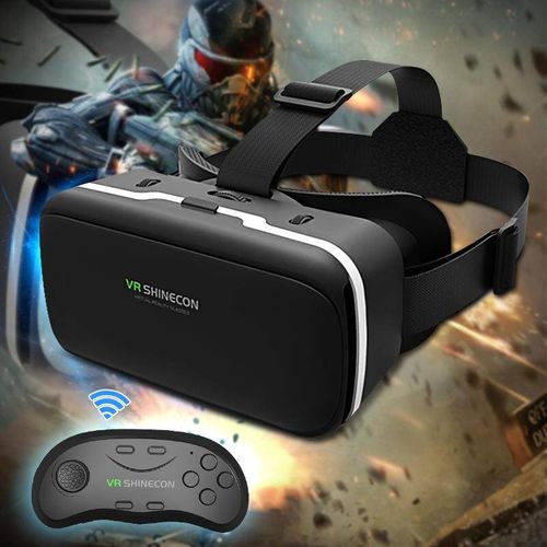 3D VR Glasses Virtual Reality Headset Giant Screen 90-100 Degree Visual Wide Angle For 4.7-6 Inch Mobile Phone