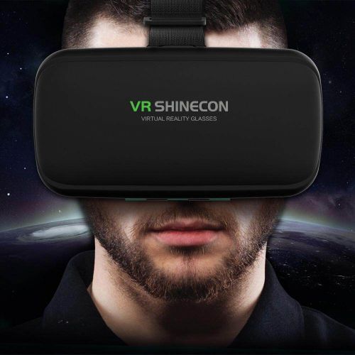 3D VR Glasses Virtual Reality Headset Giant Screen 90-100 Degree Visual Wide Angle For 4.7-6 Inch Mobile Phone