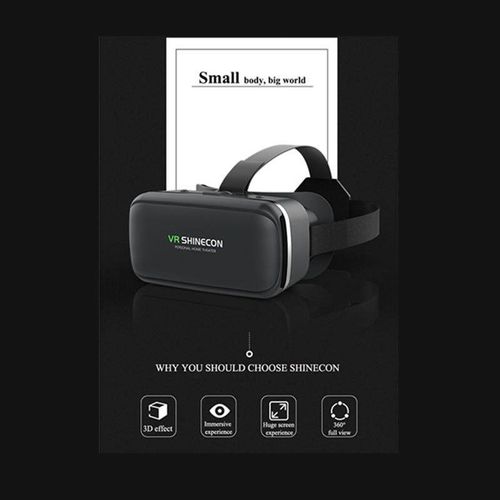 3D VR Glasses Virtual Reality Headset Giant Screen 90-100 Degree Visual Wide Angle For 4.7-6 Inch Mobile Phone