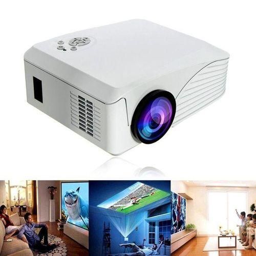 4000 Lumens 1080P HD Portable Projector 3D LED Multimedia USB Theater Cinema UK Plug Australian Regulations