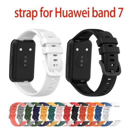 Silicone Strap For Huawei Band7 Sport Wristband Silicone Bracelet For Huawei Band 7 Replacement Strap For Honor Band7 Watch Band
