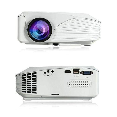 4000 Lumens 1080P HD Portable Projector 3D LED Multimedia USB Theater Cinema UK Plug Australian Regulations