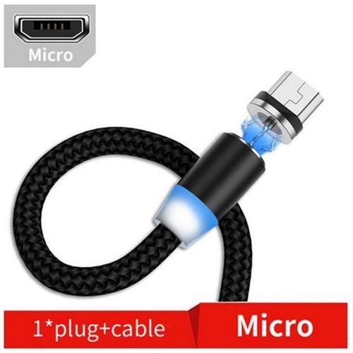 1 meter Android micro USB magnetic metal charging cable Micro USB