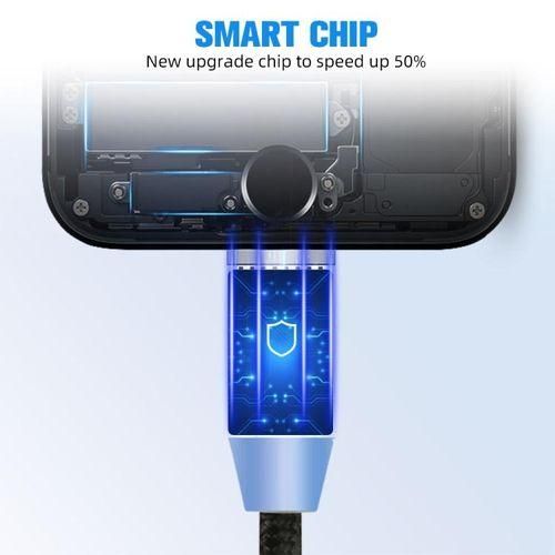 1 meter Android micro USB magnetic metal charging cable Micro USB