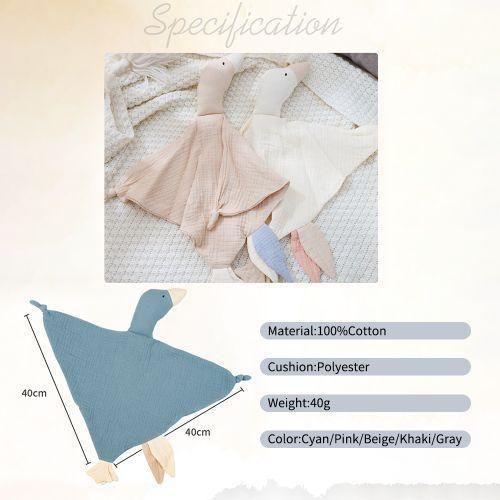 Cute Animal Security Blankets For Babies Soft Cotton Loveys