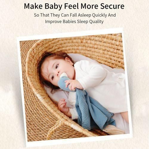 Cute Animal Security Blankets For Babies Soft Cotton Loveys