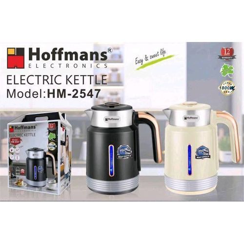 Hoffmans Electric Kettle Model HM-2547 - Multicolour