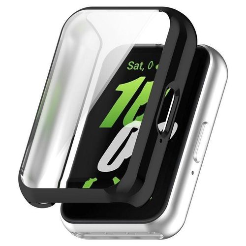 Plating Case For Samsung Galaxy Fit 3 Samrt Watch Strap Full Coverage Bumper TPU