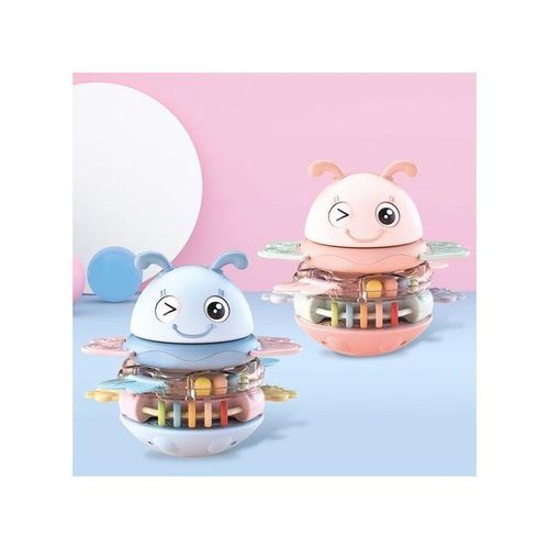 Montessori Tumbler Toys For Babies Girls 6 12 Months Baby Teethers Doll Toddler Educational Stacking Music Toy Teether Bell Gift