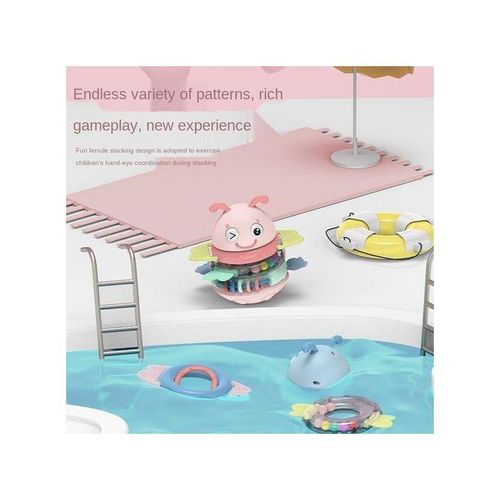 Montessori Tumbler Toys For Babies Girls 6 12 Months Baby Teethers Doll Toddler Educational Stacking Music Toy Teether Bell Gift
