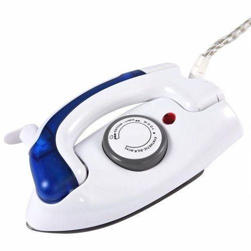 Mini Foldable Travel Steam Flat Iron Box - White