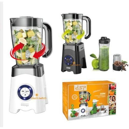 Dsp Professional 3 In1 Blender Grinder With Bottle - Multicolour