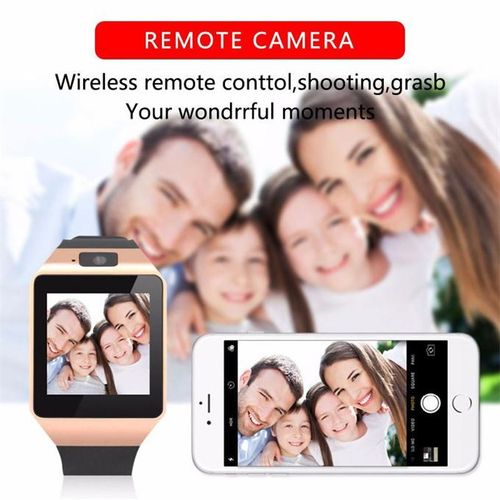 Ladies White Smart Watch DZ09 Bluetooth Function Watch